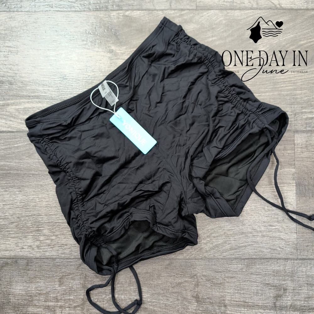 Yonique Brawstring Shorts Bikini Bottom Size XS
